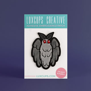 LuxCups Creative Patch Mothman Patch