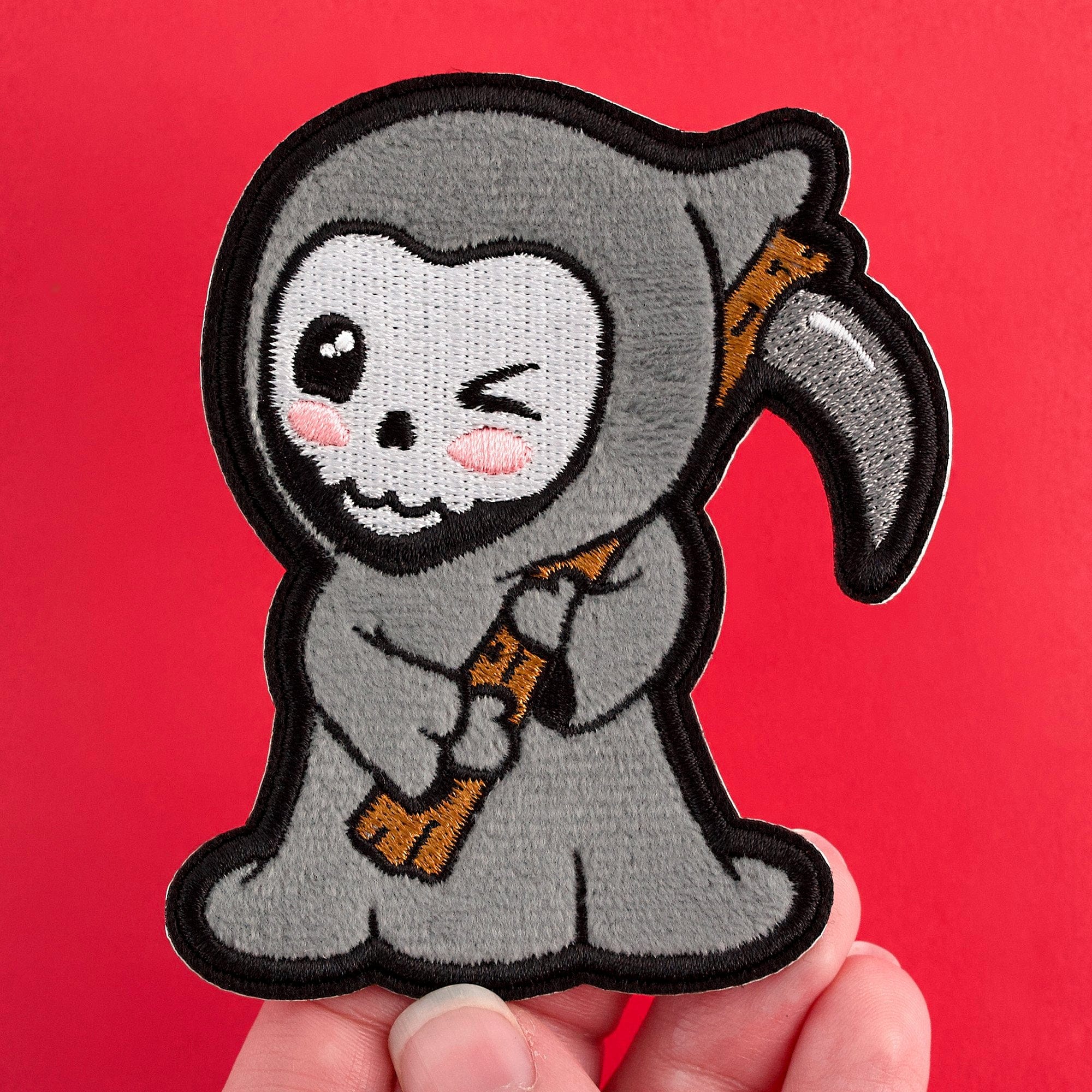 Grium Reeper Patch Grim Reaper Patch – LuxCups Creative