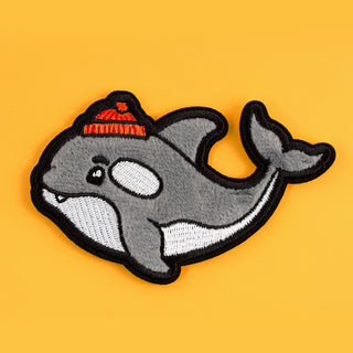 LuxCups Creative Patch Orca Patch