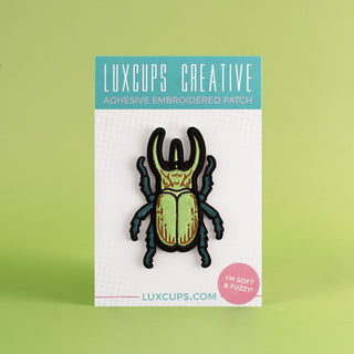 LuxCups Creative Patch Beetle Patch