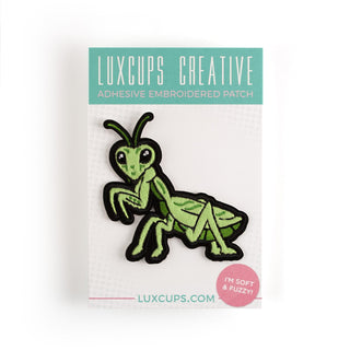 LuxCups Creative Patch Praying Mantis Patch