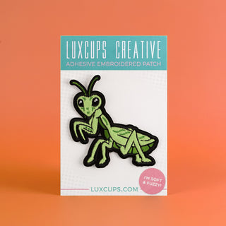 LuxCups Creative Patch Praying Mantis Patch