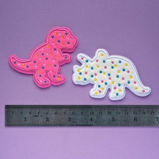 LuxCups Creative Patch Dino Cookie Patch Set