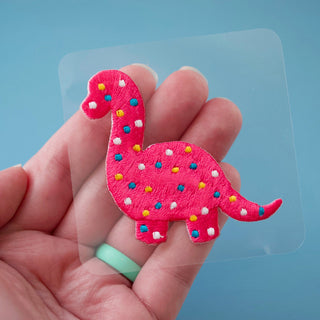 LuxCups Creative Patch Mini Dino Cookie Patch Pack