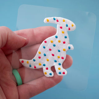 LuxCups Creative Patch Mini Dino Cookie Patch Pack