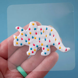 LuxCups Creative Patch Mini Dino Cookie Patch Pack