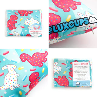 LuxCups Creative Pillow Covers Pillow Covers Dino Cookie