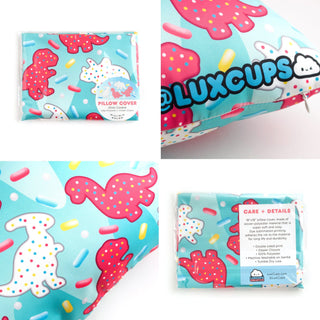 LuxCups Creative Pillow Covers Pillow Covers Dino Cookie
