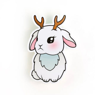 LuxCups Creative Sticker Jackalope Sticker