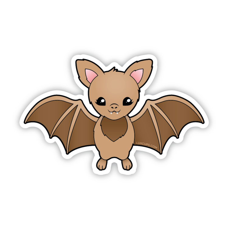 Bat Sticker – LuxCups Creative