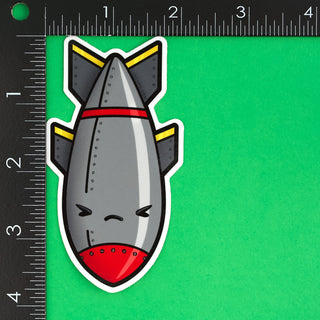 LuxCups Creative Sticker Bombs Away Sticker
