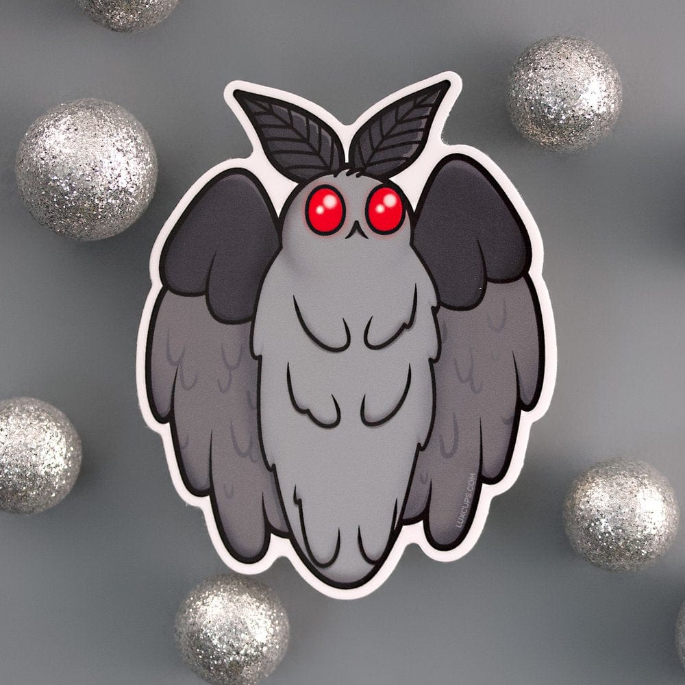 Mothman Sticker – LuxCups Creative
