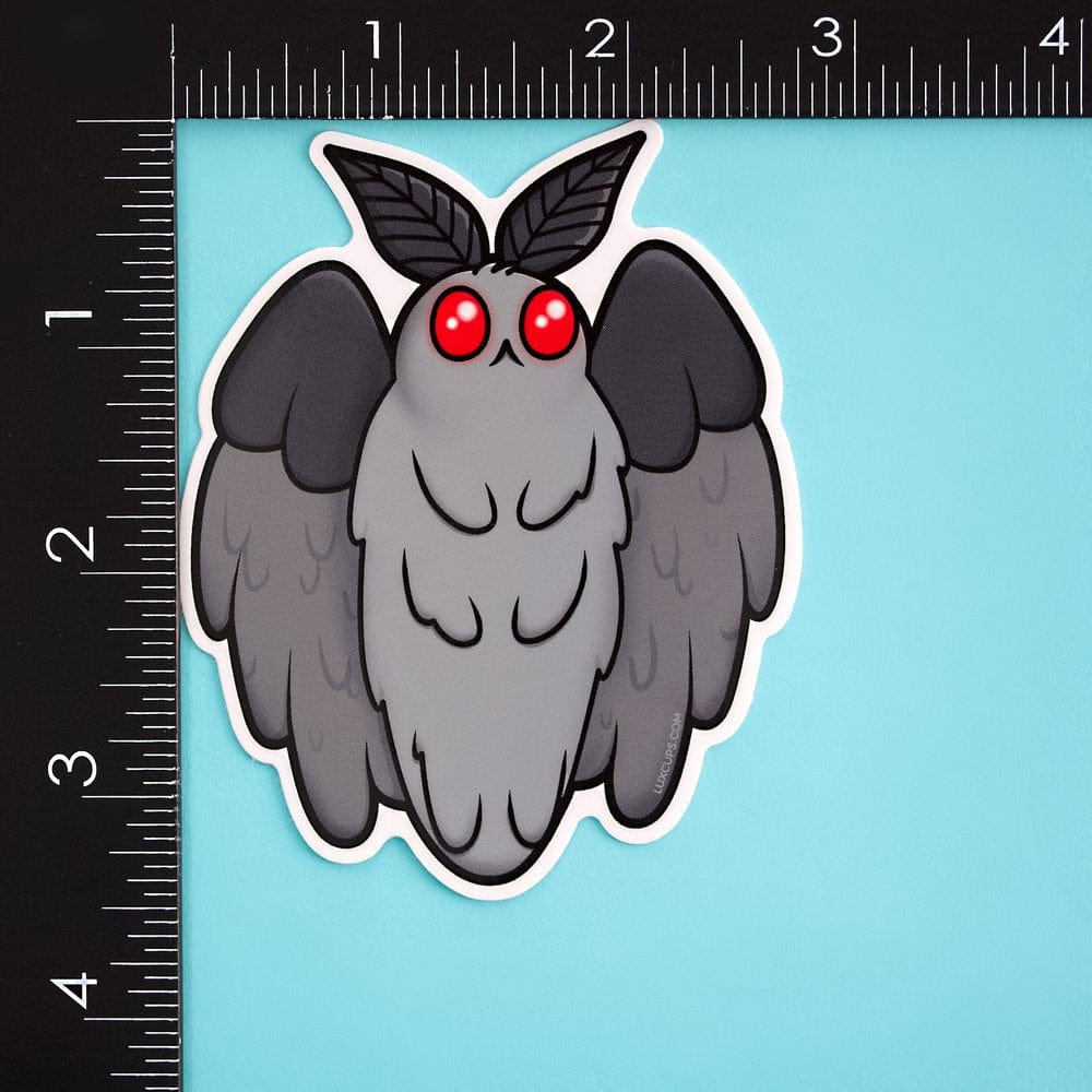 Mothman Sticker – LuxCups Creative