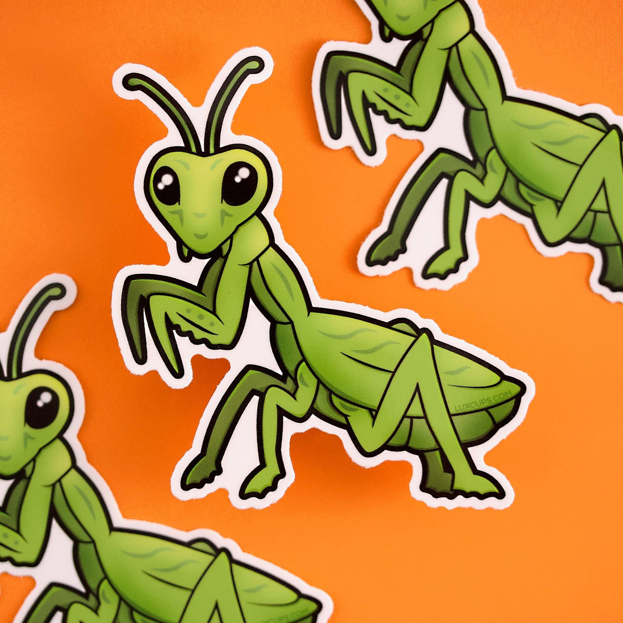 Praying Mantis Sticker – LuxCups Creative