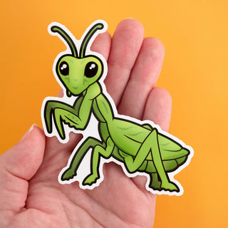 LuxCups Creative Sticker Praying Mantis Sticker