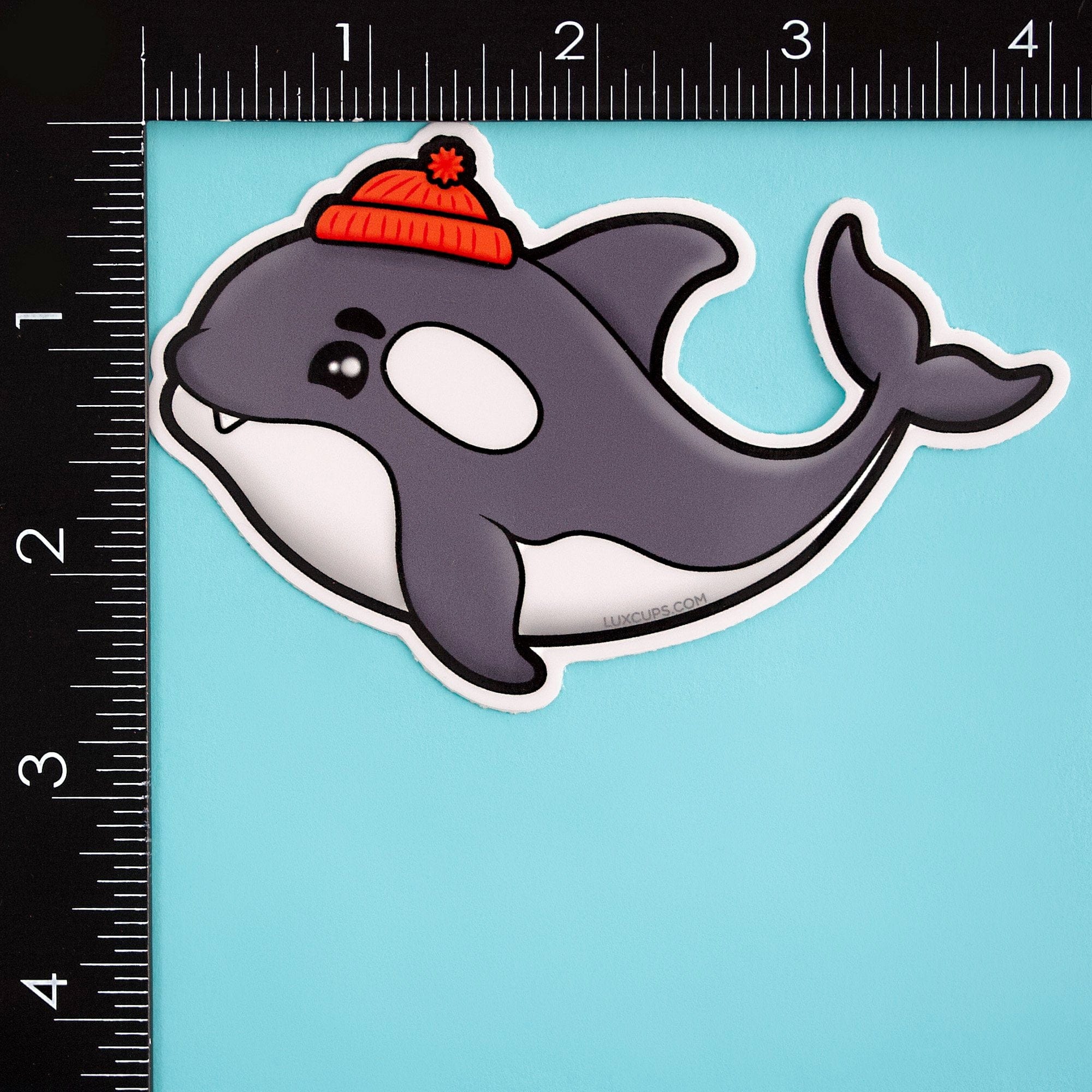 Orca Sticker – LuxCups Creative