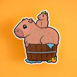 LuxCups Creative Sticker Capybara Cuties Sticker