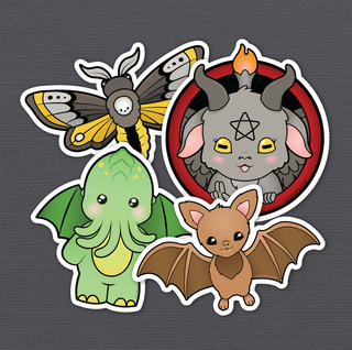 LuxCups Creative Sticker Spooky Sticker Pack