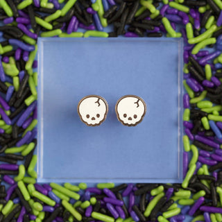LuxCups Creative Stud Earrings Skull Earrings