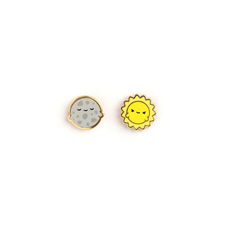 LuxCups Creative Stud Earrings Luna + Sol Earrings