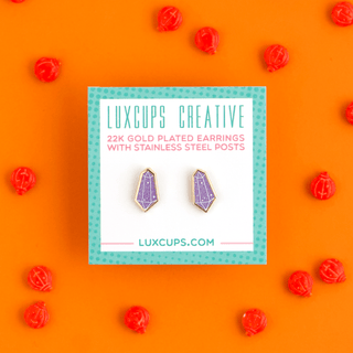 LuxCups Creative Stud Earrings Mystical Crystal Earrings