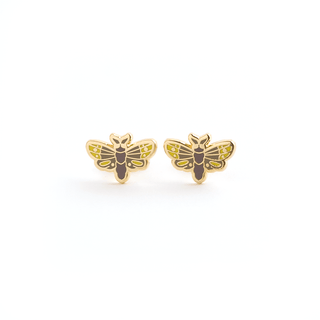 LuxCups Creative Stud Earrings Moth Earrings