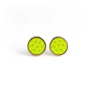LuxCups Creative Stud Earrings Pickleball Earrings