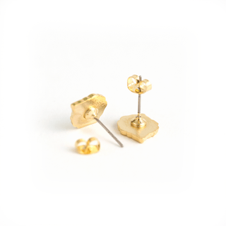 LuxCups Creative Stud Earrings Yellow Rose Earrings