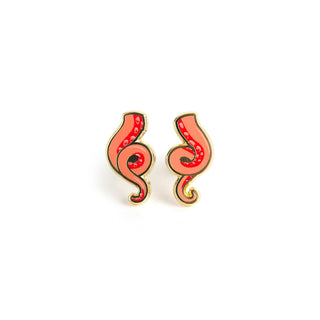 LuxCups Creative Stud Earrings Tentacle Earrings