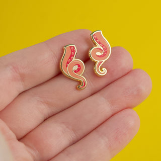 LuxCups Creative Stud Earrings Tentacle Earrings