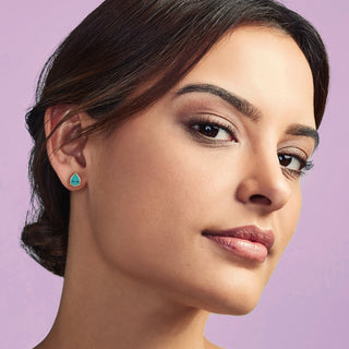 LuxCups Creative Stud Earrings Happy Tears Earrings