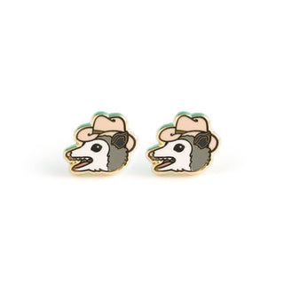 LuxCups Creative Stud Earrings Possum Earrings