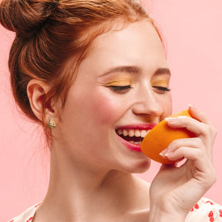 LuxCups Creative Stud Earrings Grilled Cheese Earrings