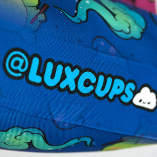 LuxCups Creative Frog Magic Tote Bag - Kawaii Shoulder Bag Kawaii Frog Zippered Tote Amphibian Zippered Bag Wizard Shopping Bag Magical Tote Bag Kawaii Tote