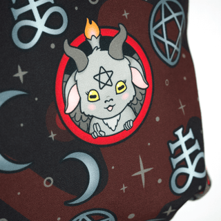 LuxCups Creative Tote Bag Baphomet Tote Bag