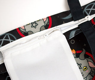 LuxCups Creative Tote Bag Baphomet Tote Bag