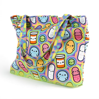 LuxCups Creative Tote Bag Prescription Pals Tote Bag