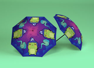 LuxCups Creative Umbrella Frog Magic Umbrella