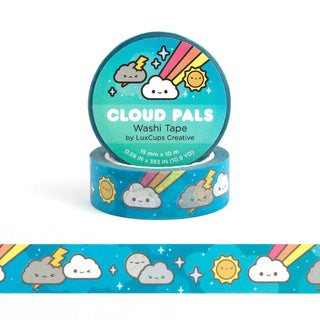 LuxCups Creative Washi Tape Cloud Pals Washi Tape