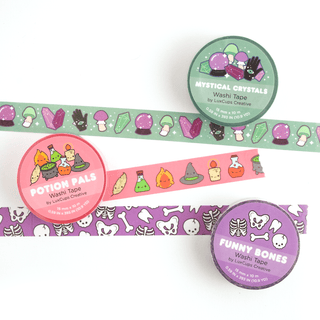 LuxCups Creative Washi Tape Funny Bones Washi Tape