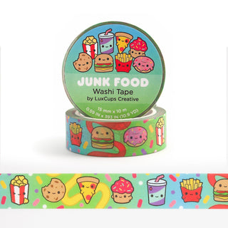 LuxCups Creative Washi Tape Junk Food Washi Tape