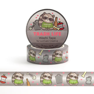 LuxCups Creative Washi Tape Trash Life Washi Tape