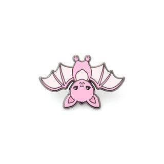 Pink Bat Enamel Pin