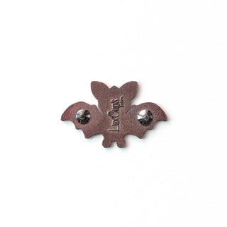 Pink Bat Enamel Pin