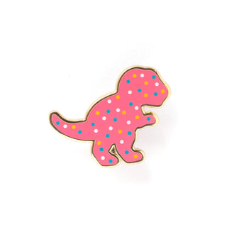 Trex Dino Cookie Pin