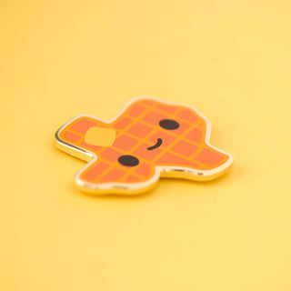 Texas Waffle Enamel Pin