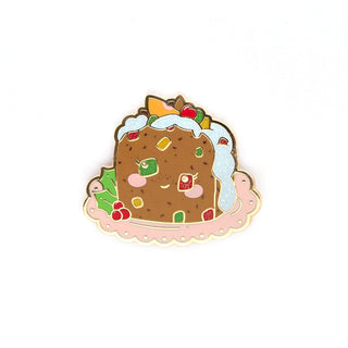 Nutty Fruit Cake Enamel Pin