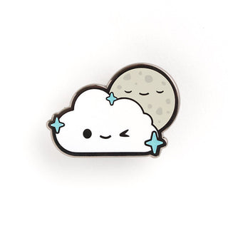 Sparkle Cloud Enamel Pin