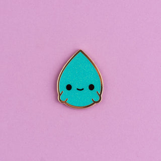 Rain Drop Enamel Pin