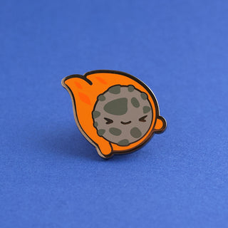 Meteor Mike Enamel Pin
